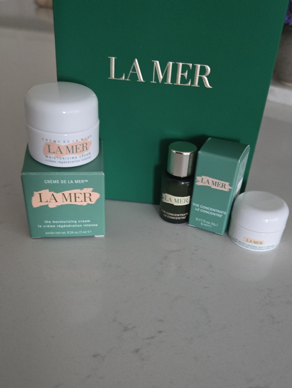 New never used La Mer Moisturizing Cream Creme De La Mer 7ml Deluxe Trvl